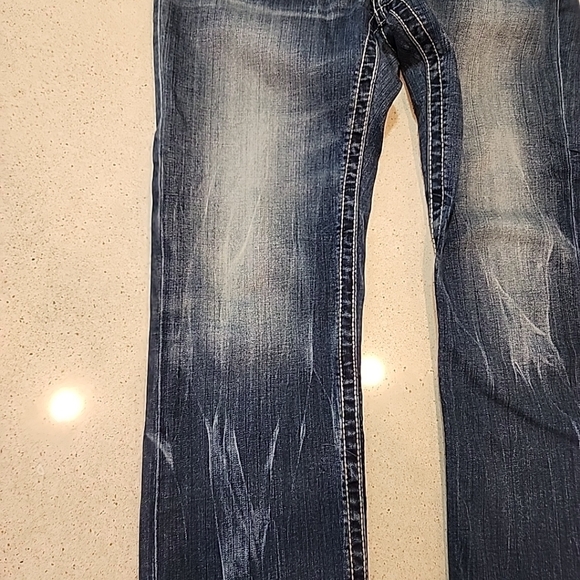 BKE Medium Wash PAYTON Universal Fit Mid-Rise Stretch Skinny Jeans Women's 27 - Picture 12 of 13